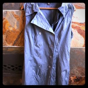 Sz XL Mexx Tuxedo dress in a pretty slate blue